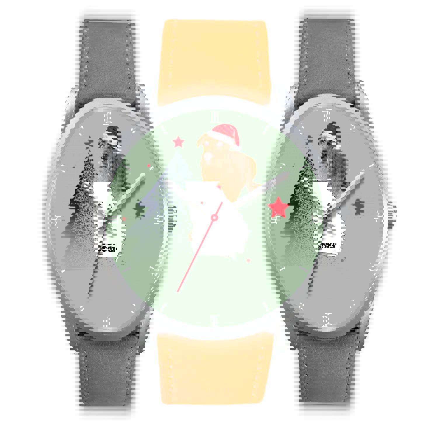 Irish Terrier Georgia Christmas Special Wrist Watch