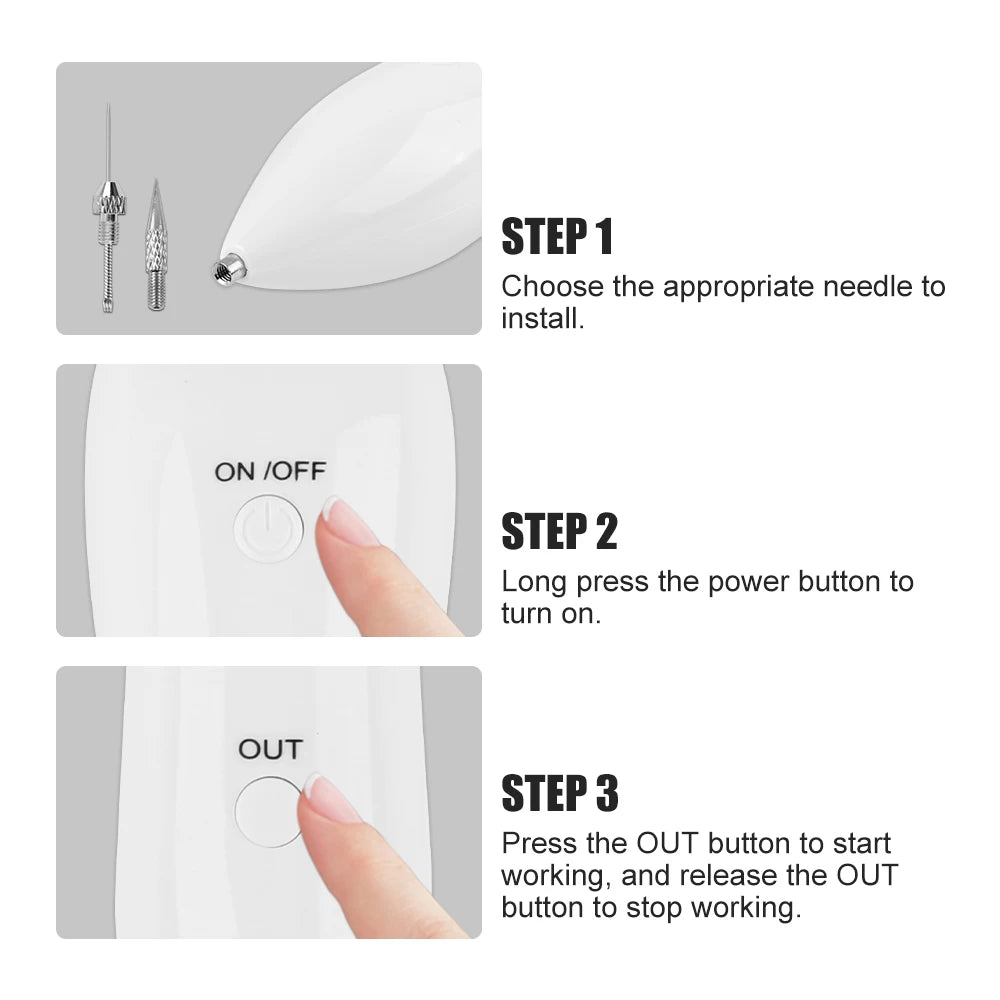 Electric Plasma Jet Pen Freckle Remover Machine for Skin Wart and Tattoo Removal