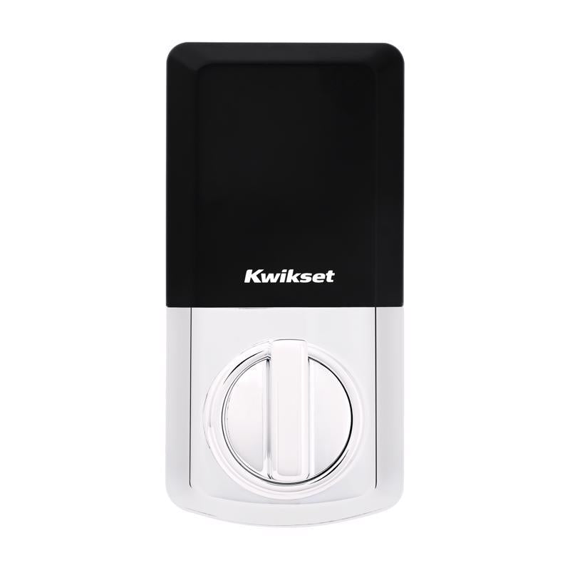 Kwikset SmartCode Polished Chrome Metal Electronic Deadbolt