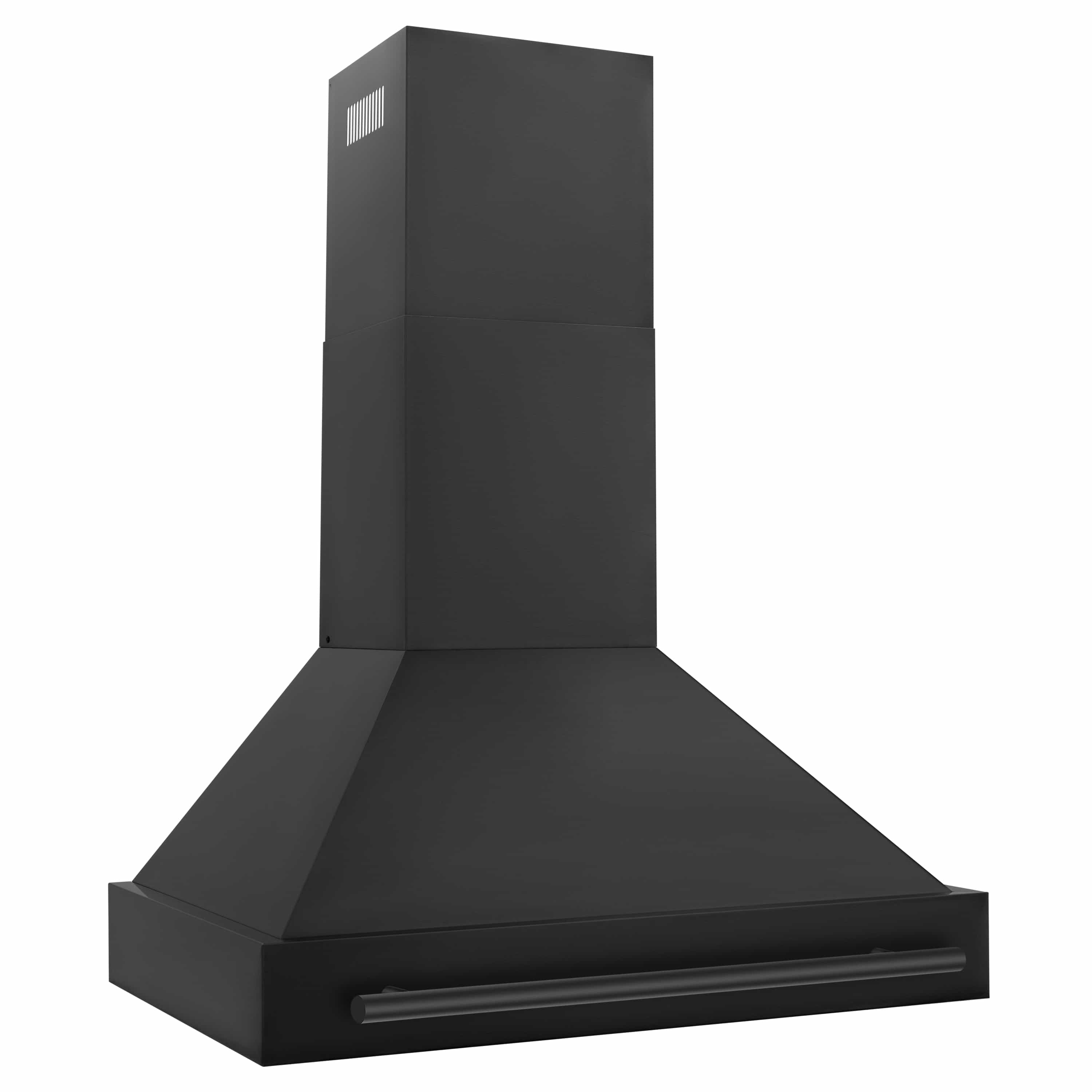 ZLINE 36-Inch Black Stainless Steel Wall Mount Range Hood (BS655-36-BS)