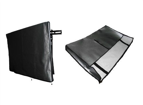 Large Flat Screen TVs Vinyl Padded Dust Covers for Outdoor Use (60 Cover - 55 x 4 x 34)