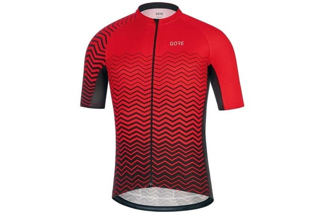 Men's Breathable Short Sleeve Cycling Jersey - Quick Dry & Comfortable