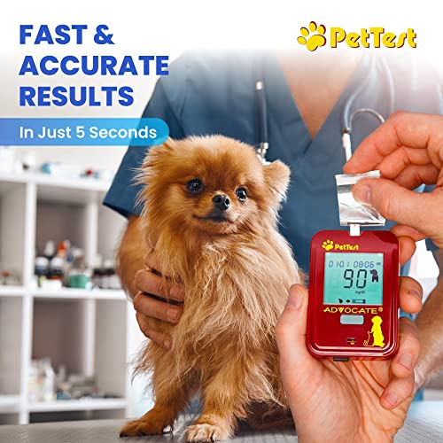 PetTest Glucose Monitoring System for Dogs & Cats - Complete Blood Sugar Test Kit