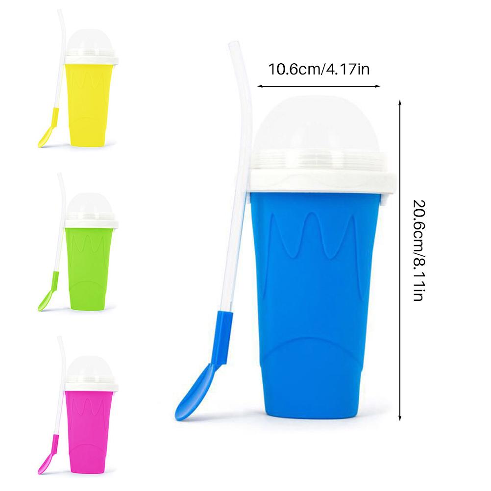 Slushy Maker Portable Travel Ice Cup - Homemade Freeze Drinks Cup