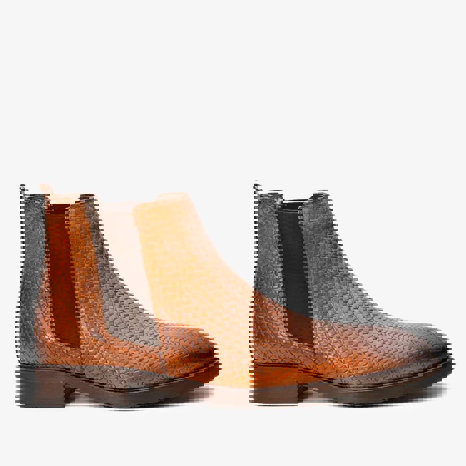 Oslo Tan Leather Chelsea Men Boot