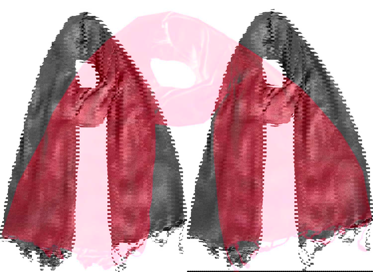 Elegant Indian Viscose Shawl Scarf for Women - Handwoven in Kashmir (Maroon, 70 x 29 inches)