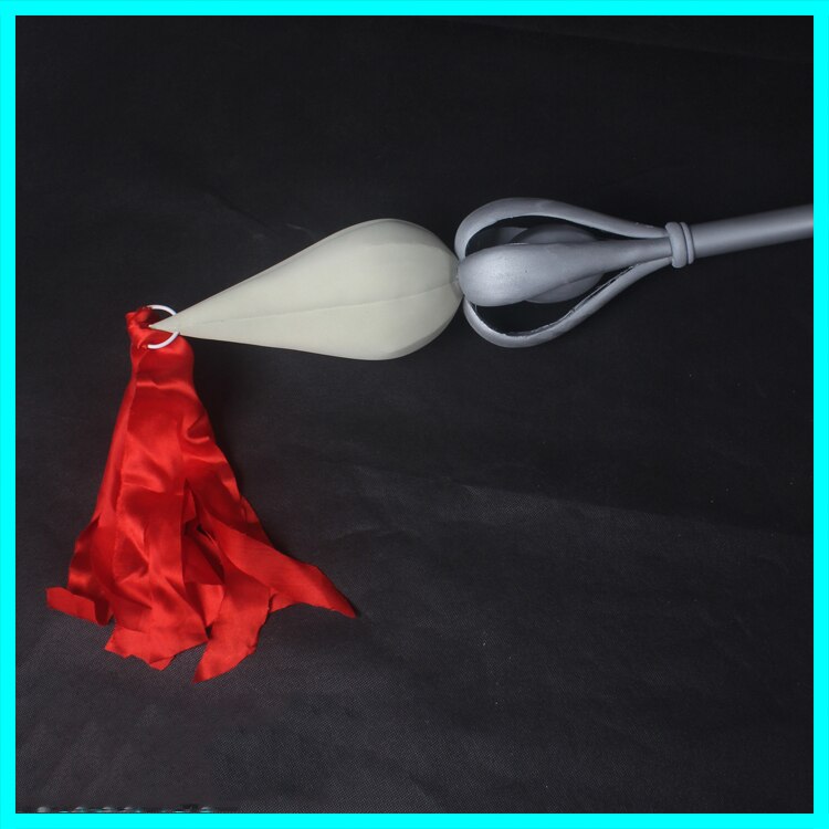 Anime Wonder Egg Priority Momoe Sawaki Cosplay Prop Necklace Weapon Flagpole