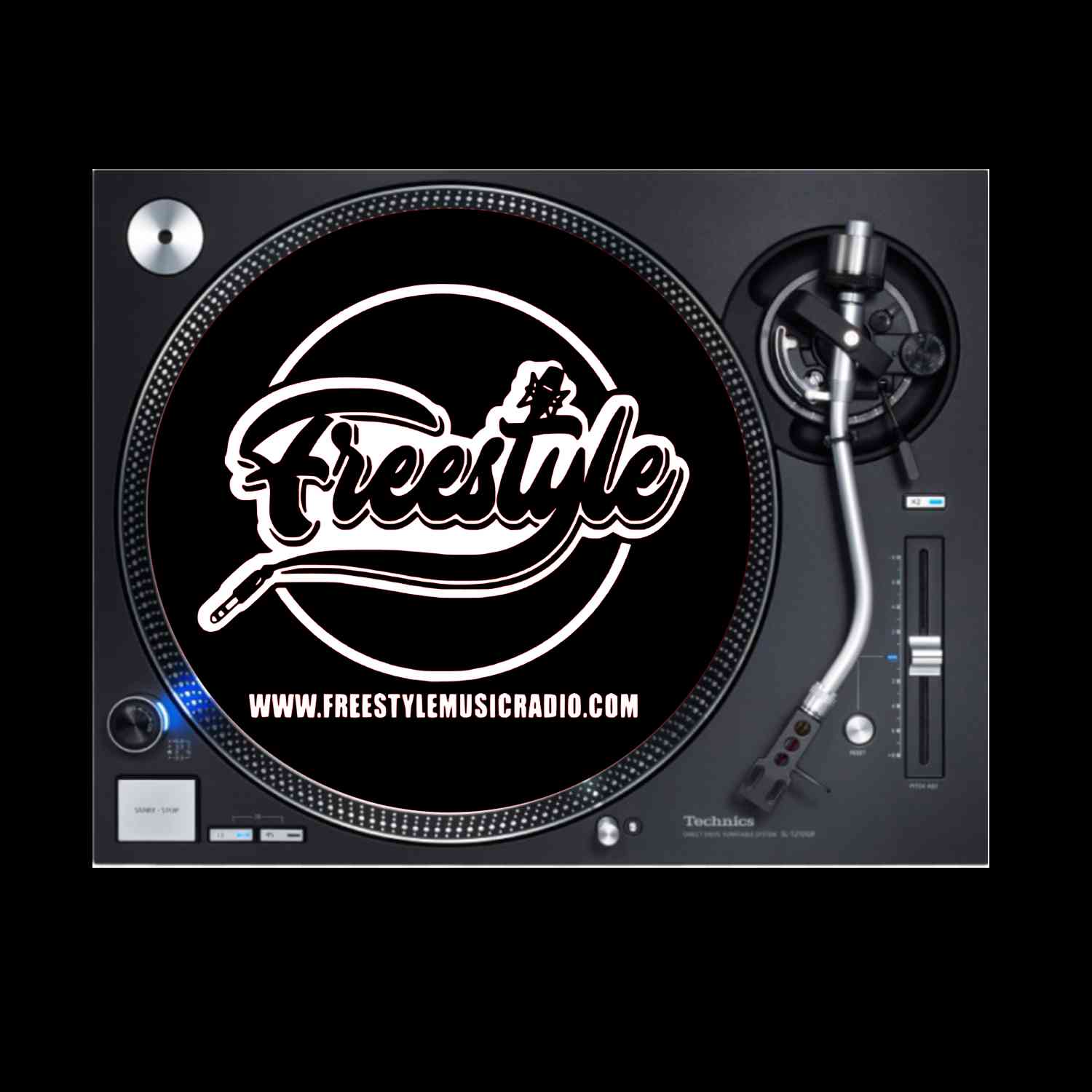 Freestyle Music Radio DJ Slipmats