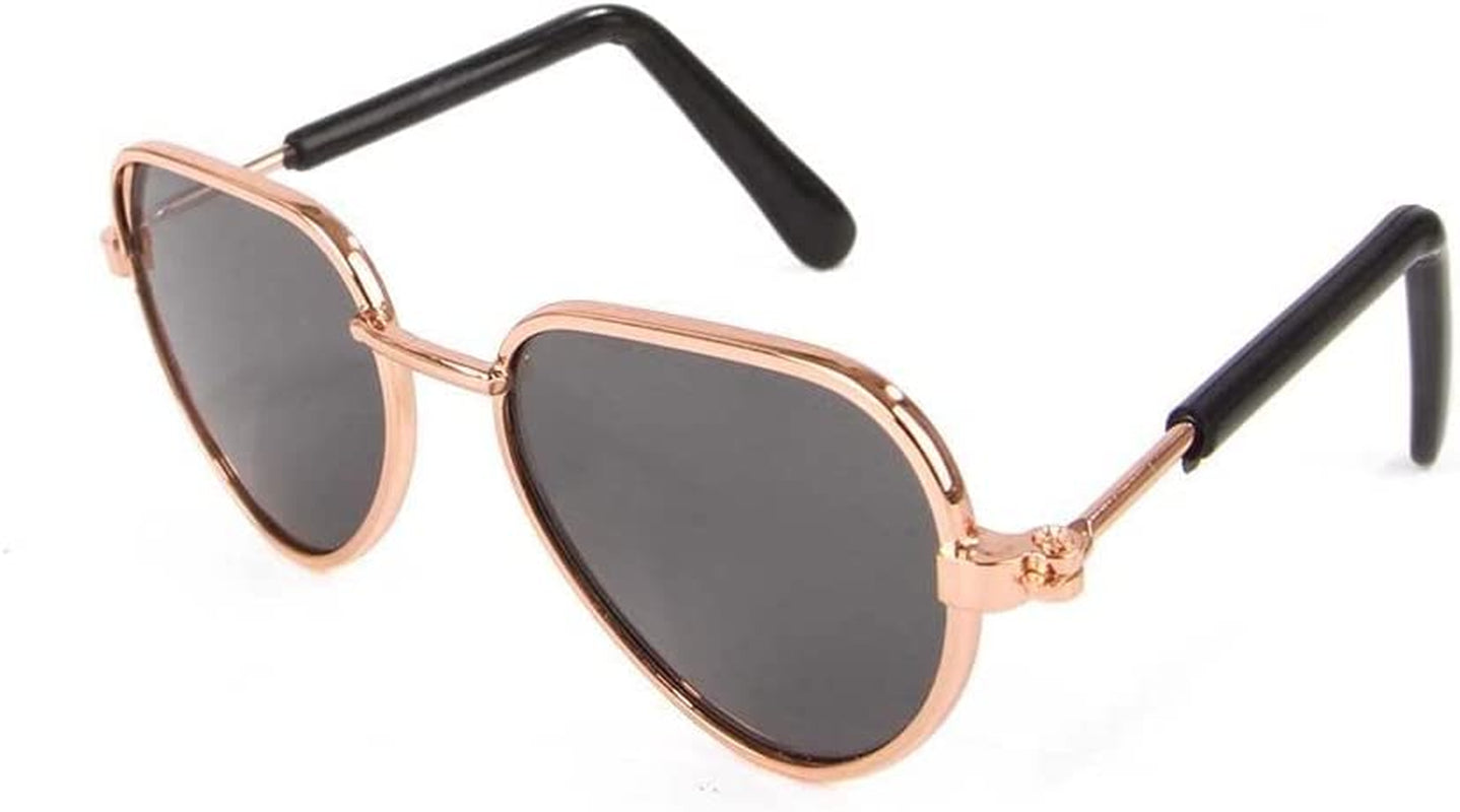 Fashion Pet Sunglasses for Cats and Dogs - Funny Photo Props and Eye Wear Decoration