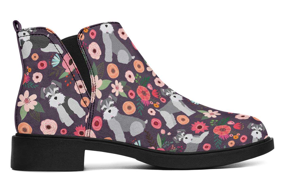Schnauzer Flower Neat Vibe Boots