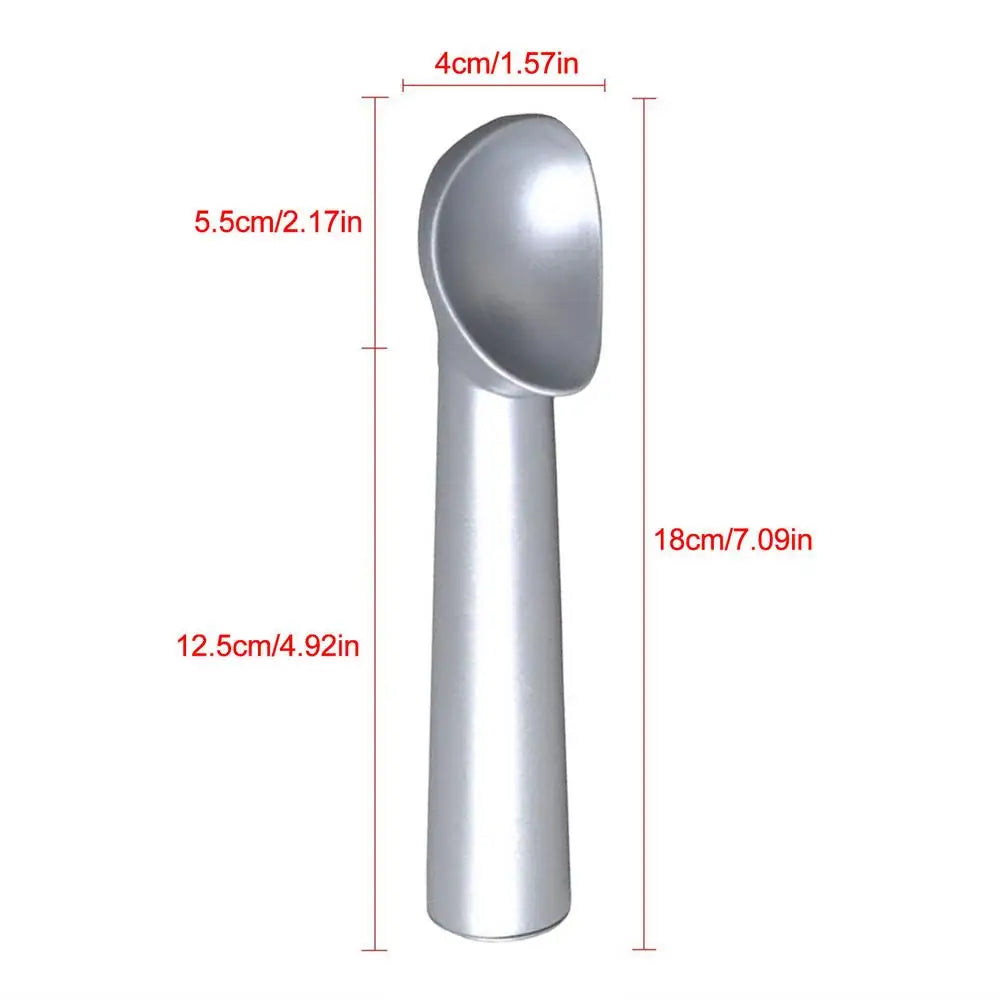 SRline AntiFreeze Icecream Scoop - Portable Aluminum Alloy Non-Stick Ice Cream Ball Maker