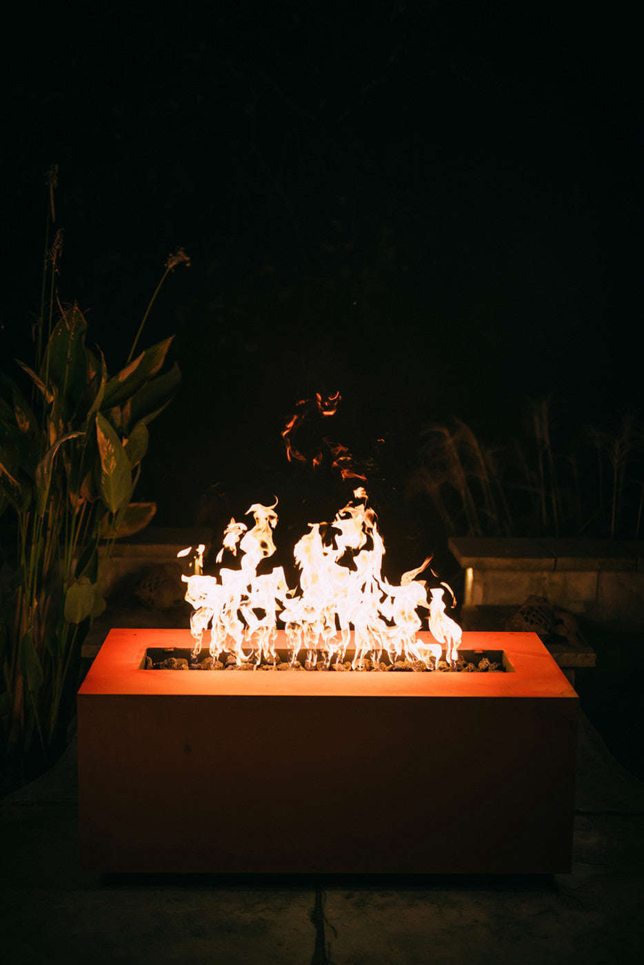 Fire Pit Art Linear 48 - 190K BTU Burner Gas Fire Pit