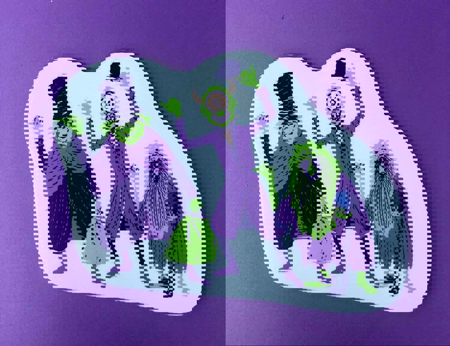 Haunted Sticker Pack - Terrify Any Mortal