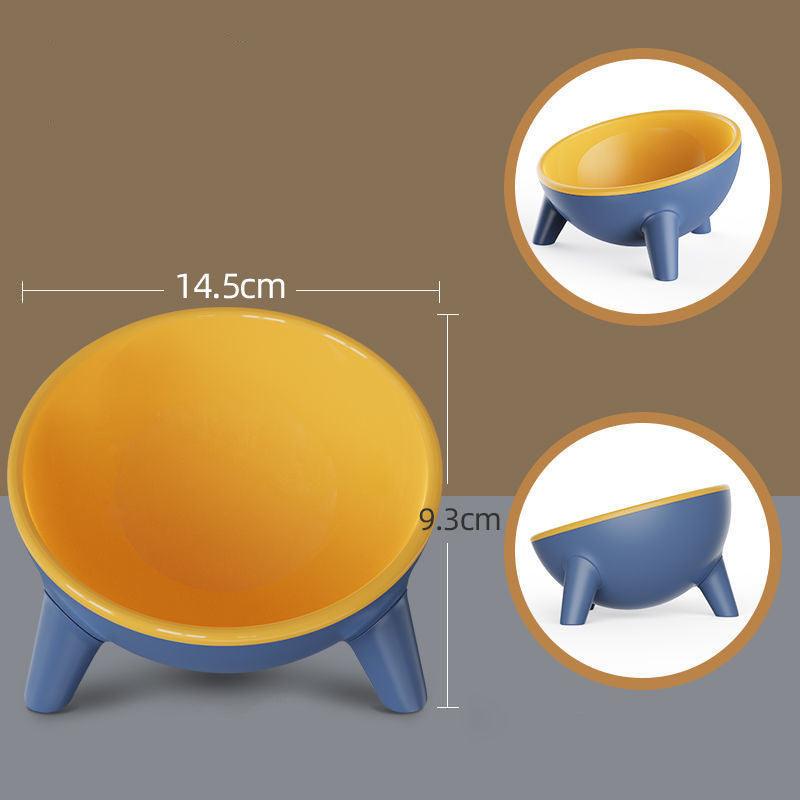 Nordic Color Pet Feeding Bowl with Stand for Cats, Dogs, and Rabbits
