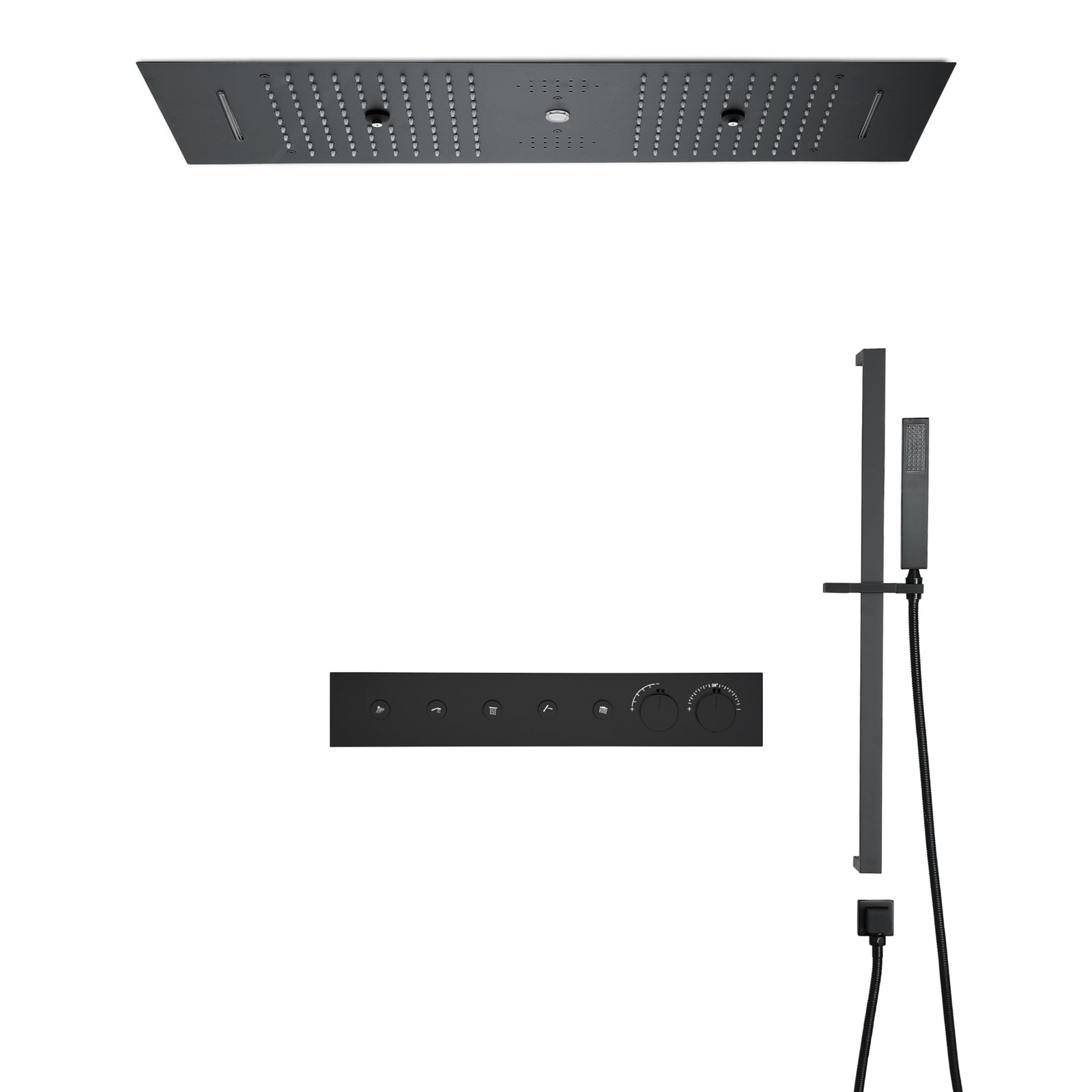 PRESTIGE 36 Ceiling Complete Luxury LED Music Shower System