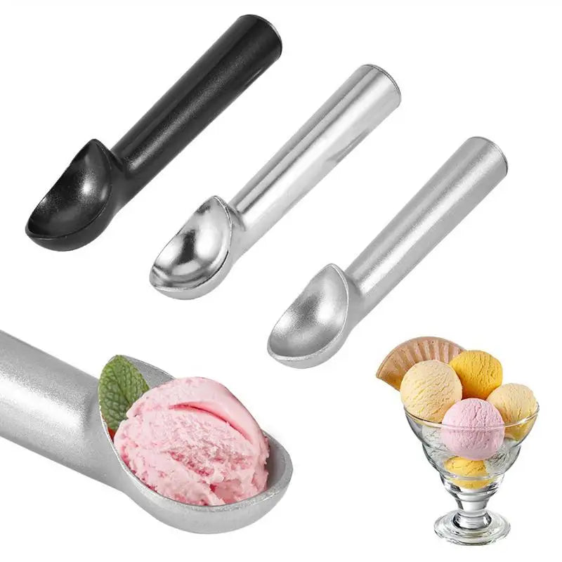 SRline AntiFreeze Icecream Scoop - Portable Aluminum Alloy Non-Stick Ice Cream Ball Maker