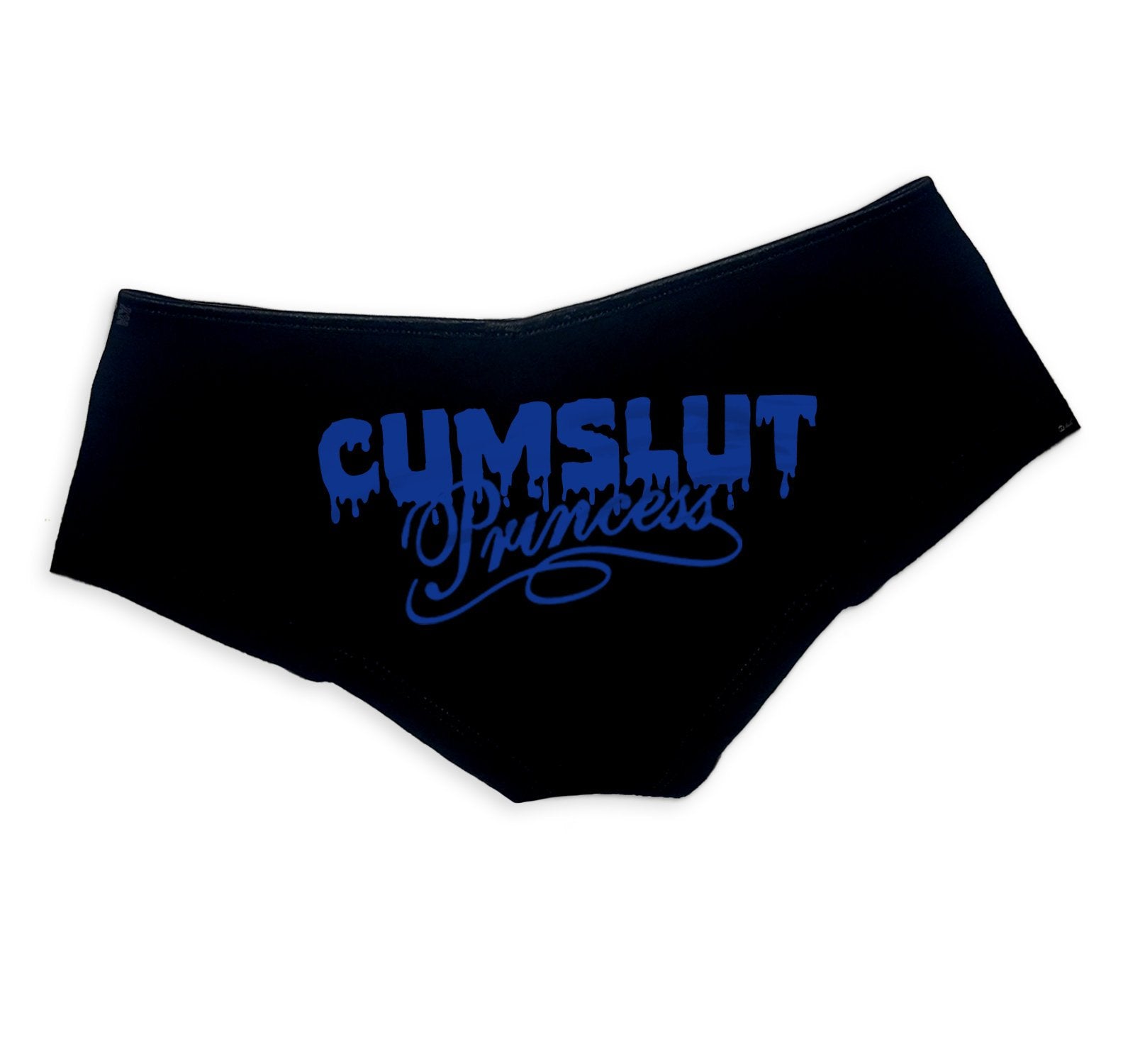 Cumslut Princess Panties - Sexy DDLG Boy Short Underwear for Women