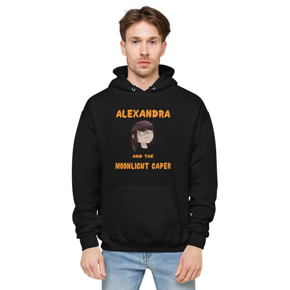 Alexandra and the Moonlight Caper Unisex Fleece Hoodie