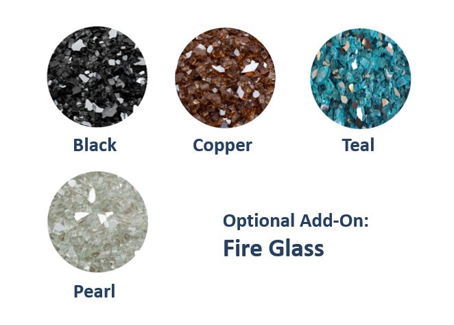 Fire Bowl Oasis: Oval 60 with Electronic Ignition - Free Cover [Slick Rock Concrete]