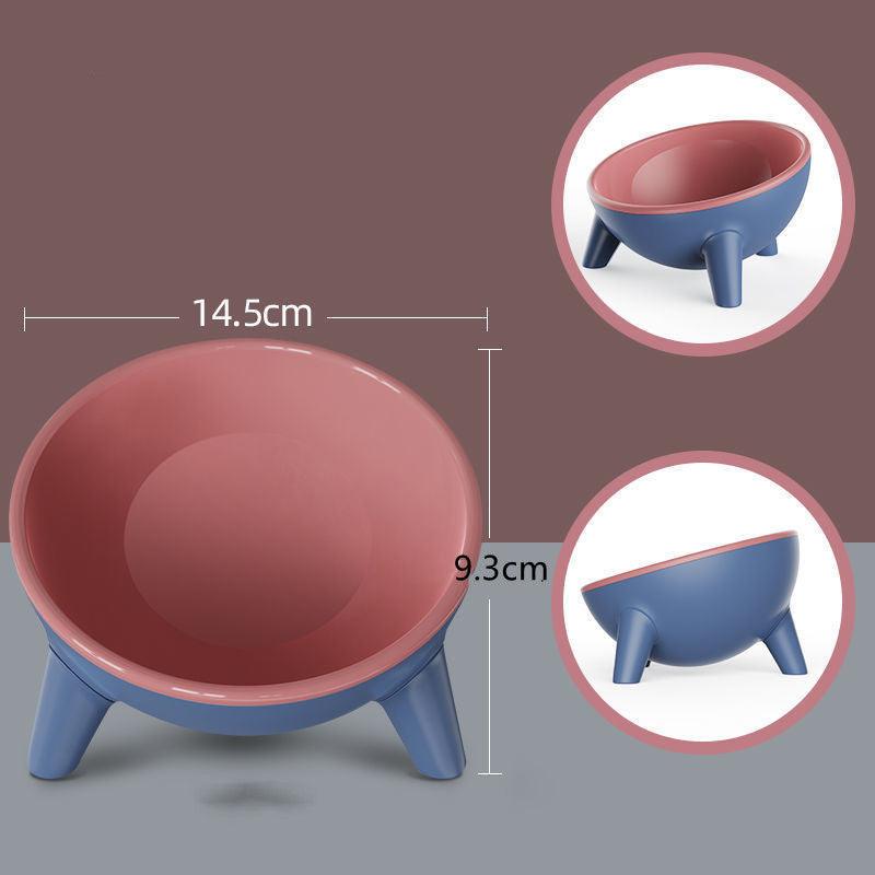Nordic Color Pet Feeding Bowl with Stand for Cats, Dogs, and Rabbits