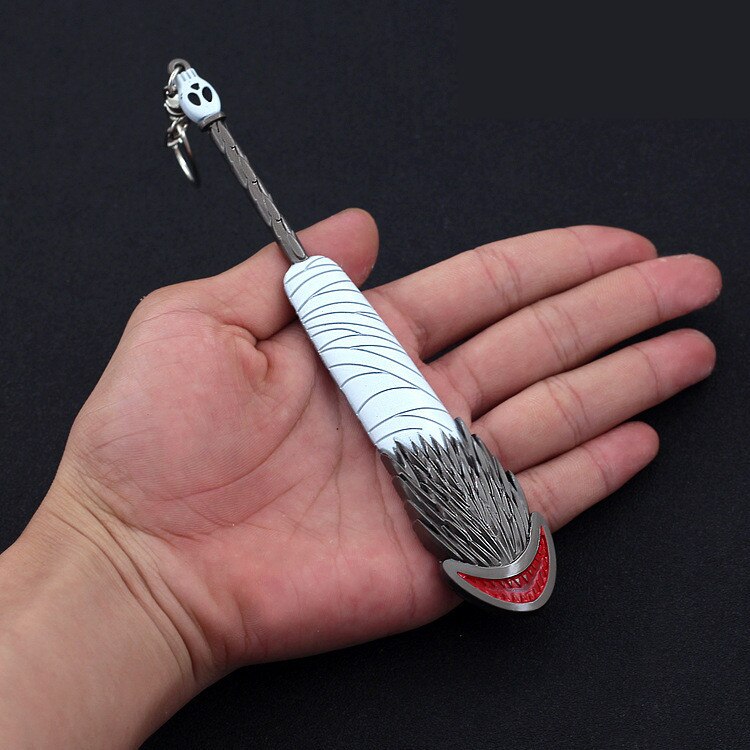 Hokage/Ninja Akatsuki Hoshigaki Kisame Ninja Cosplay Keychain Samehada Pendant Metal Keyring Prop