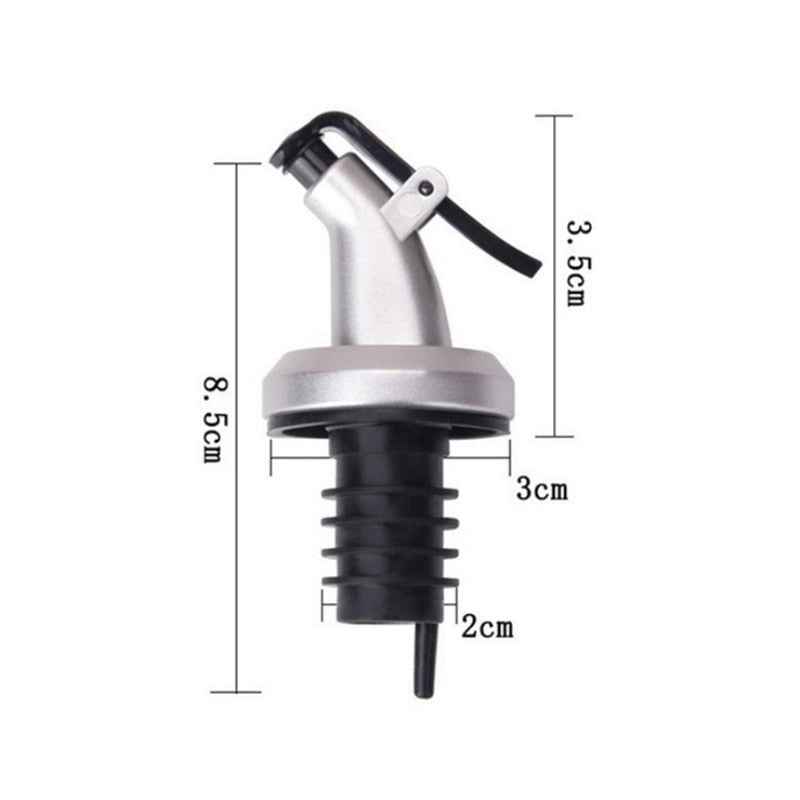 Kitchen Gadgets Seasoning Pourer Spout - 5Pcs Leak-Proof Dispenser Set