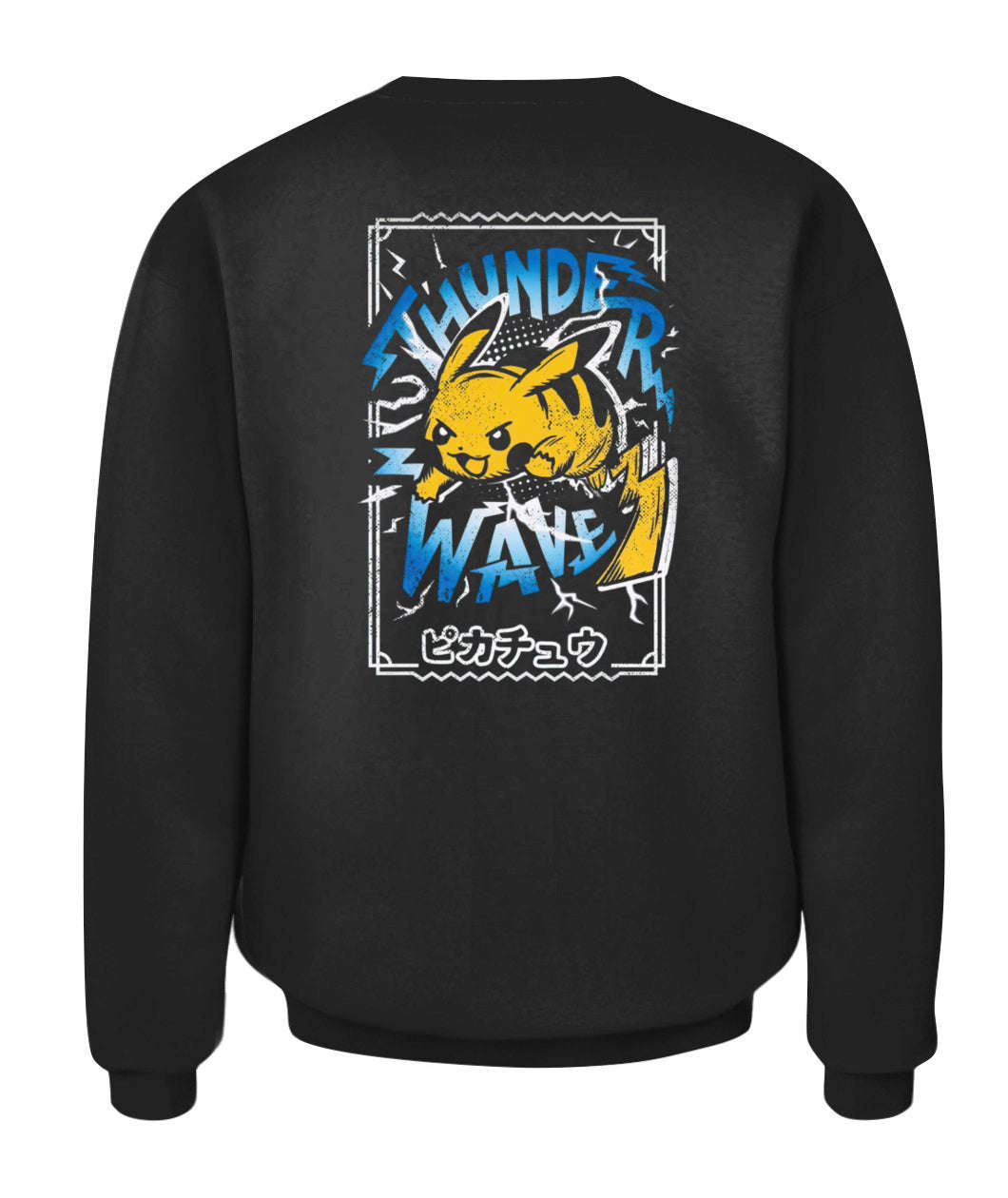 Thunder Wave Custom Graphic Cotton T-Shirt