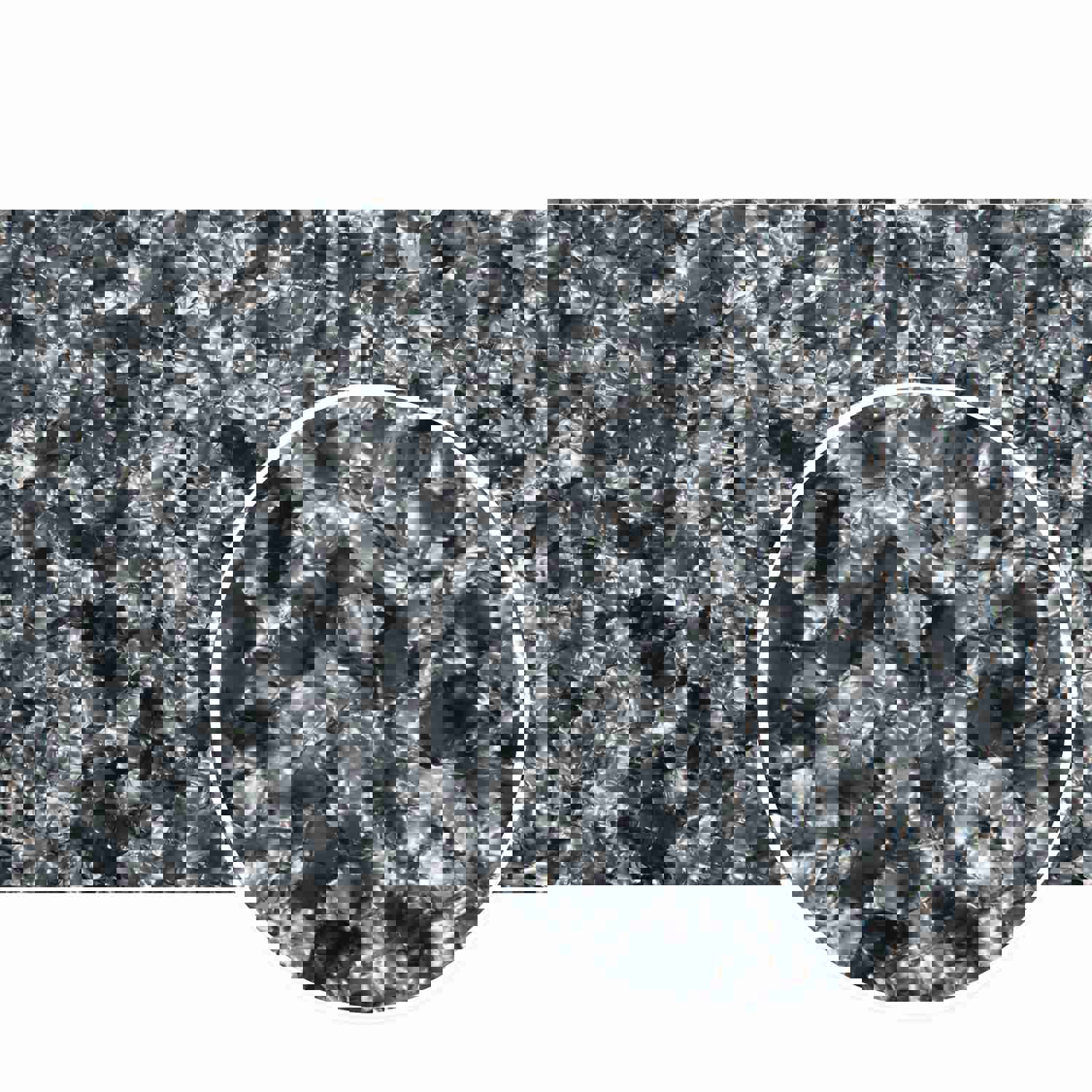 Crushed Steel Shell Acrylic Sheet