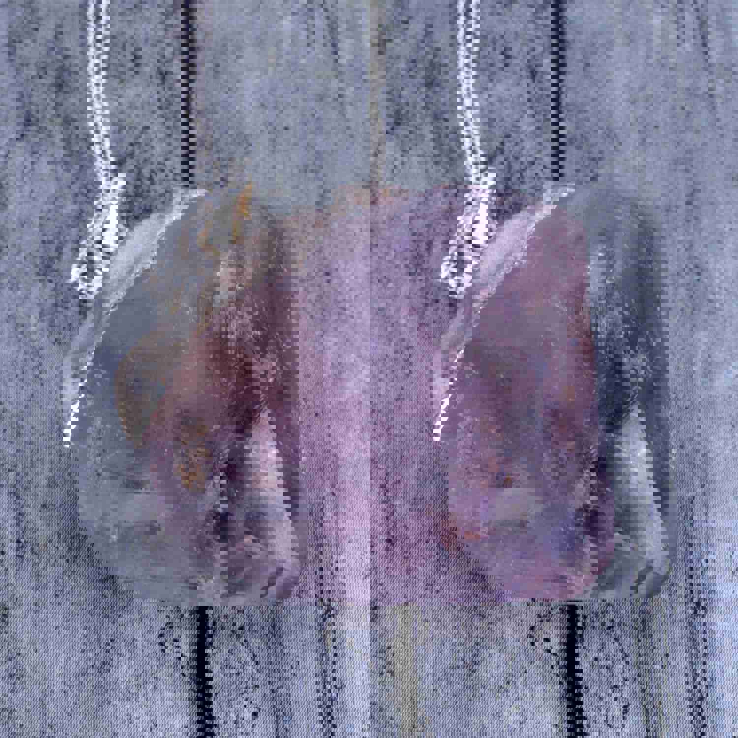 Amethyst Necklace - Sterling Silver