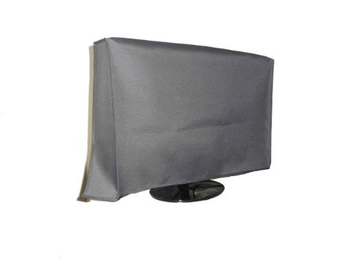 Large Flat Screen TVs Vinyl Padded Dust Covers for Outdoor Use (60 Cover - 55 x 4 x 34)