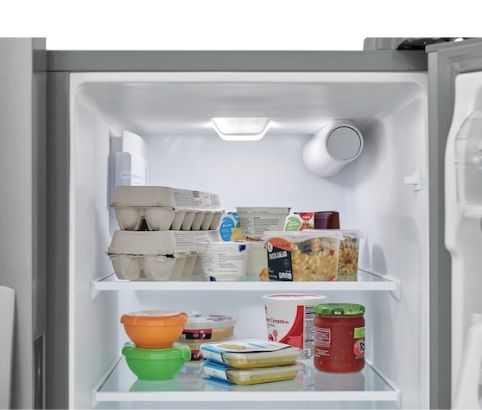 Frigidaire 25.6-cu ft Side-by-Side Refrigerator with Ice Maker (Easycare Stainless Steel)