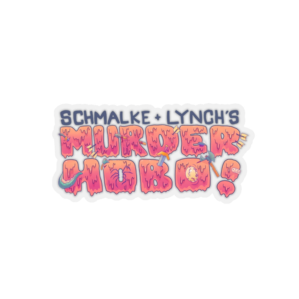 Murder Hobo (Logo Design) - Kiss-Cut Stickers