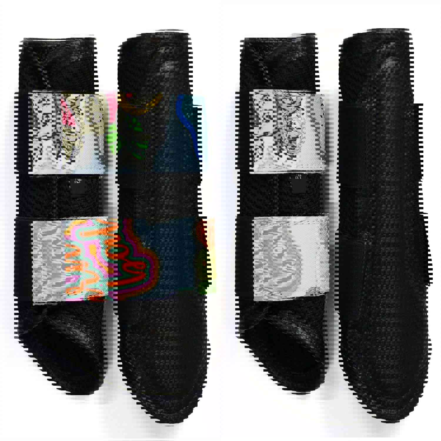 Dapplebay x SIE Sticker Overload Mesh Brushing Boots