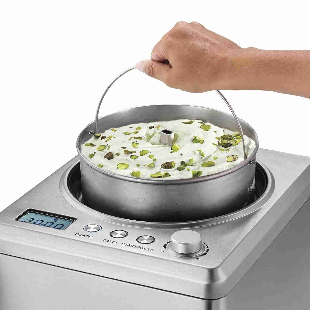 Waring Commercial 2.5-Quart Compressor Ice Cream Maker 120V