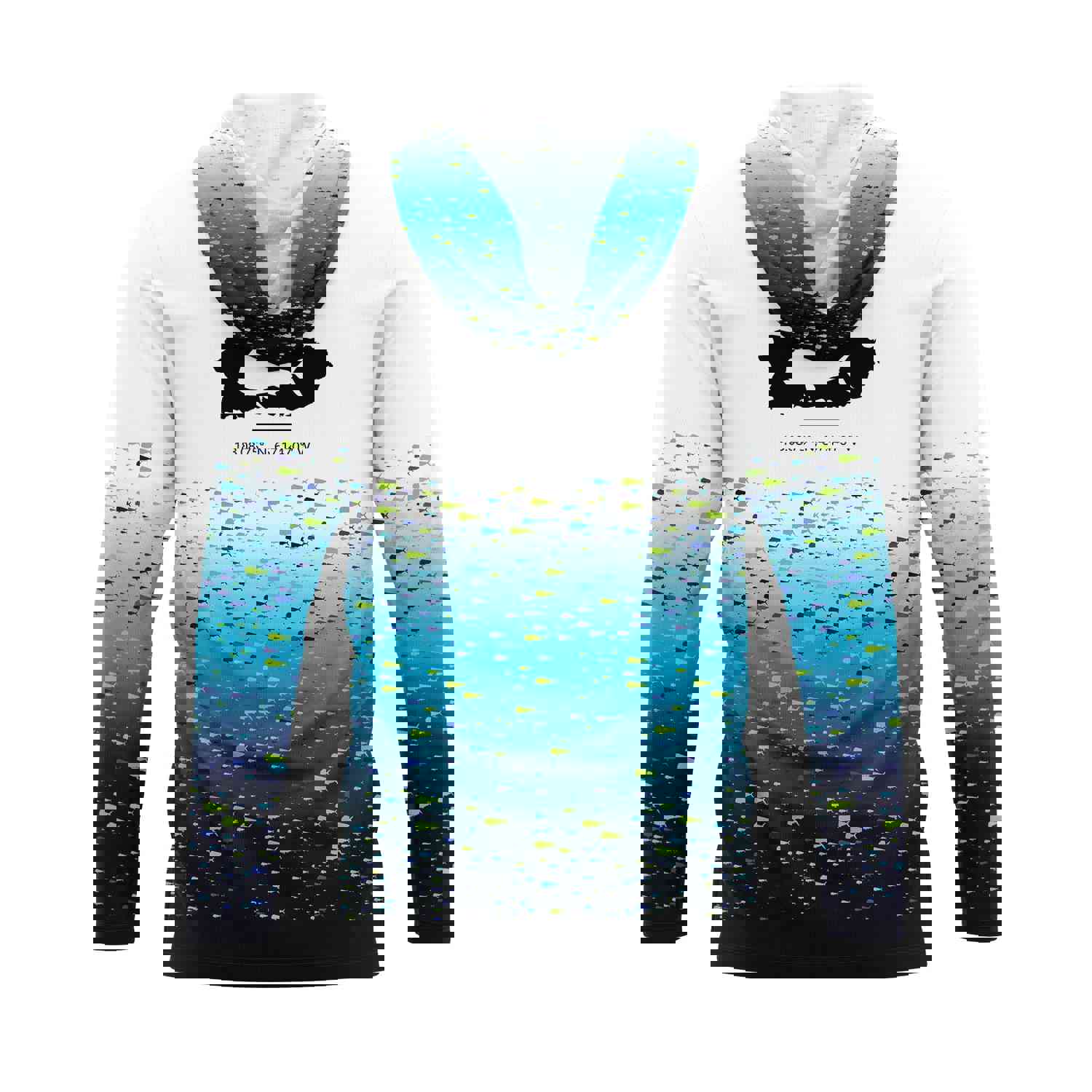 MAHI INVASION HOODIE - Lightweight & UPF 50+ Sun Protection