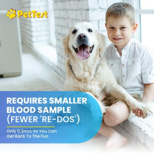 PetTest Glucose Monitoring System for Dogs & Cats - Complete Blood Sugar Test Kit