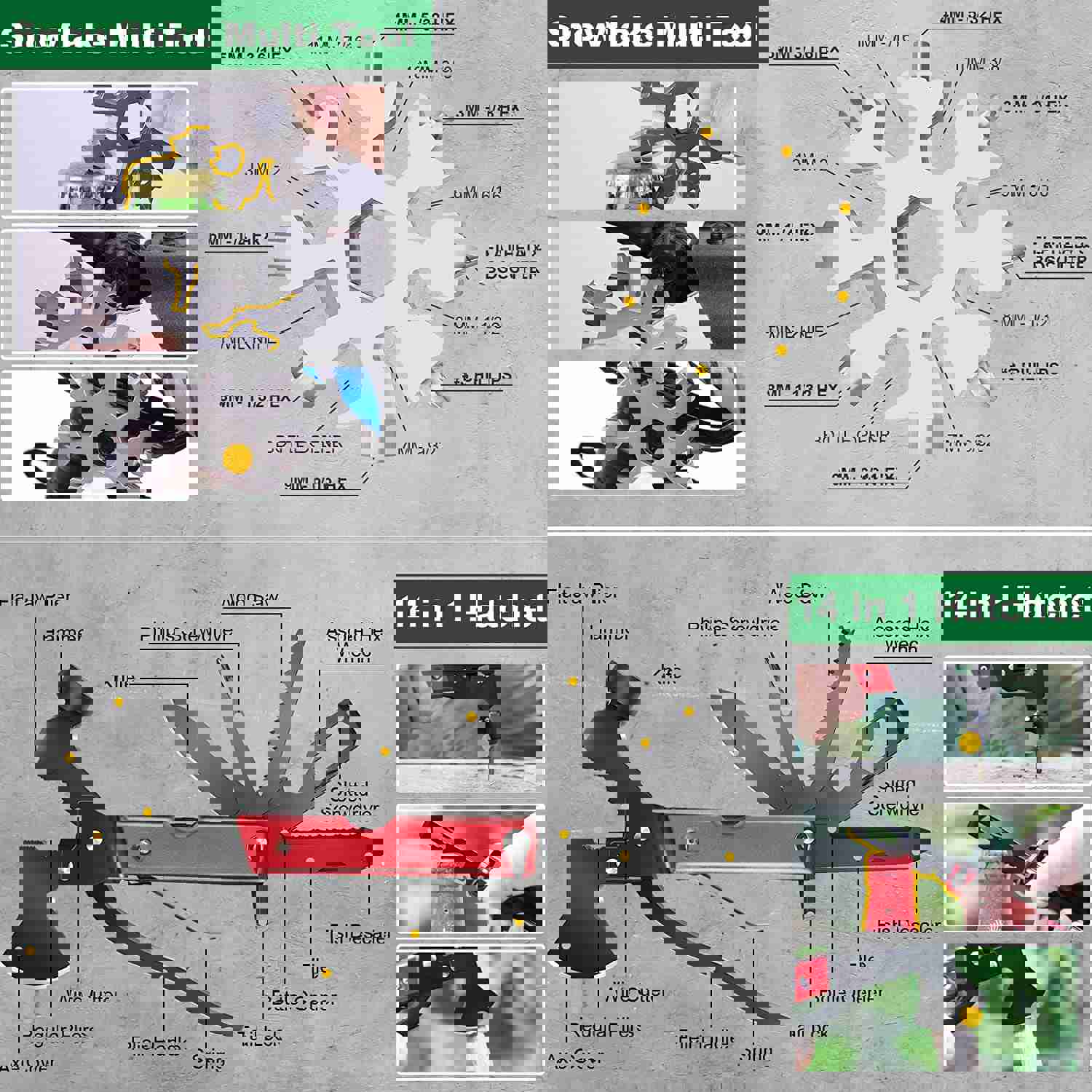 27 in 1 Survival Kits for Camping, Hiking, Hunting & Outdoor Adventures