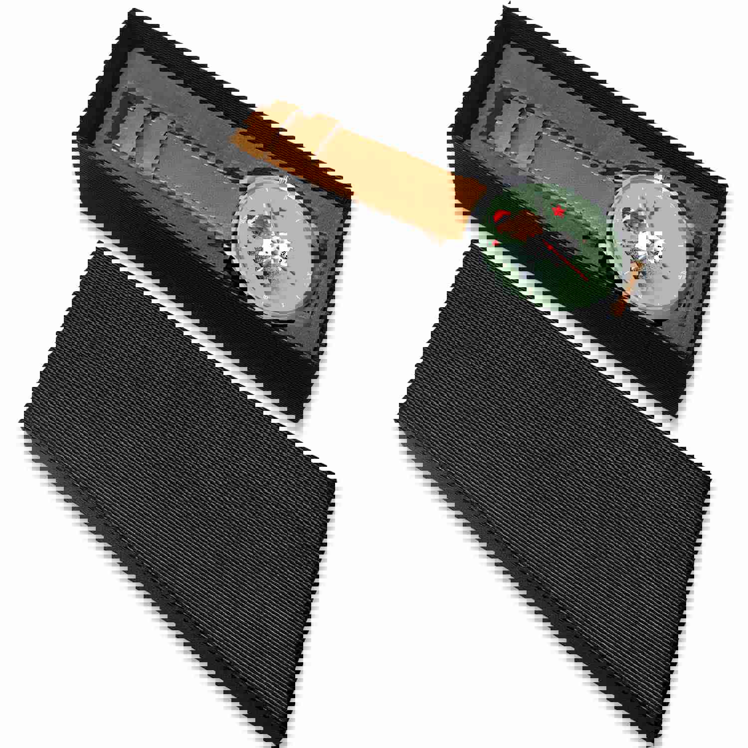 Irish Terrier Georgia Christmas Special Wrist Watch