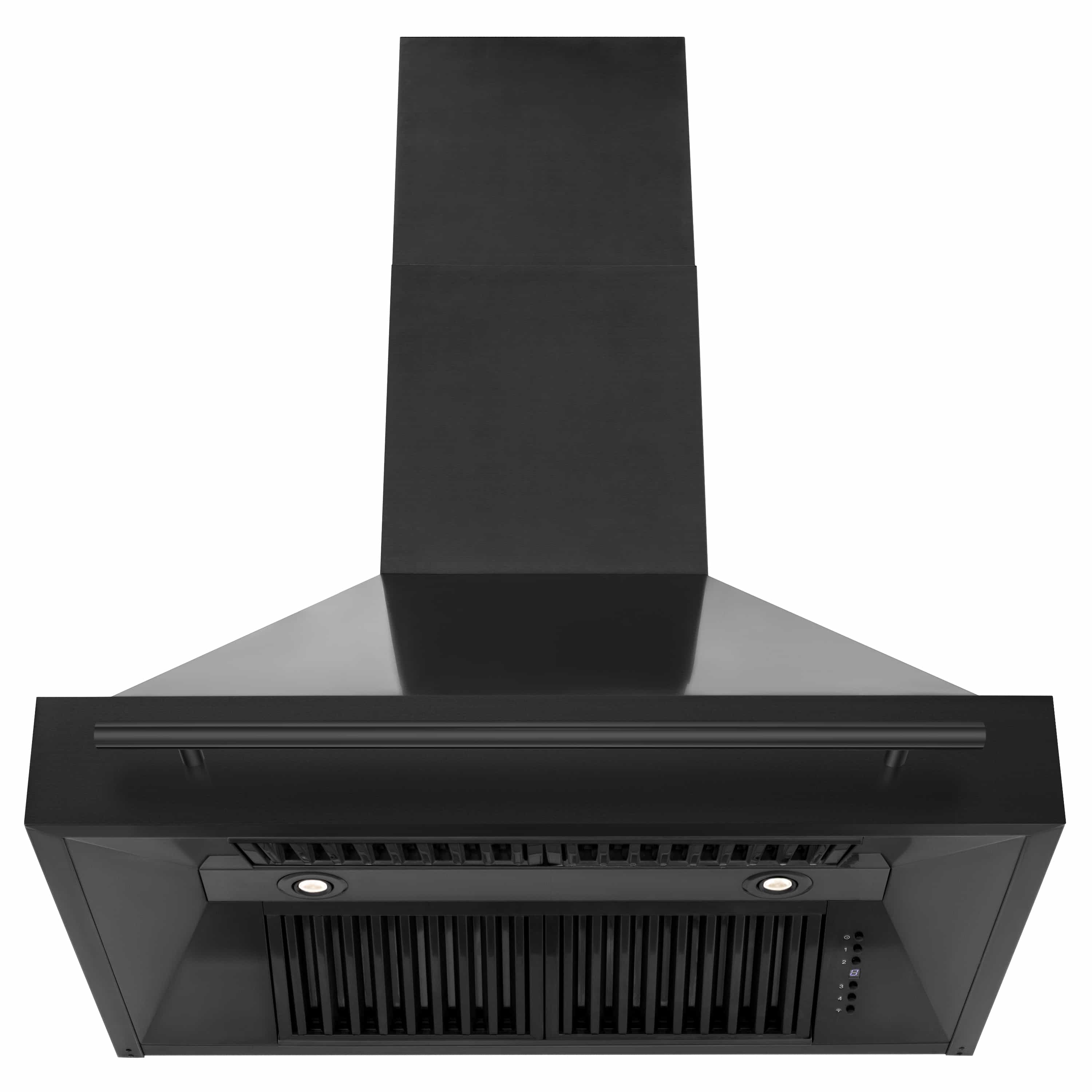 ZLINE 36-Inch Black Stainless Steel Wall Mount Range Hood (BS655-36-BS)