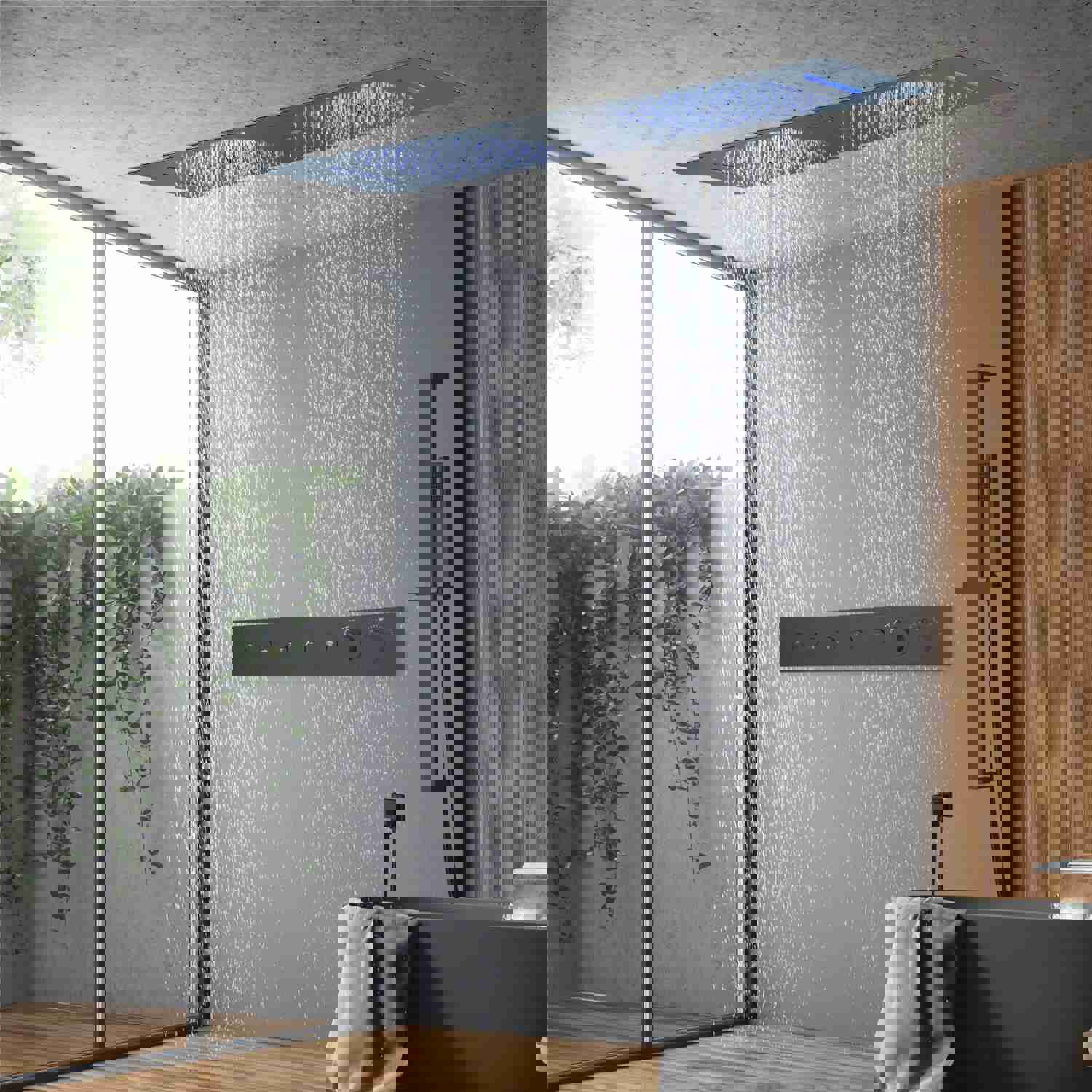 PRESTIGE 36 Ceiling Complete Luxury LED Music Shower System