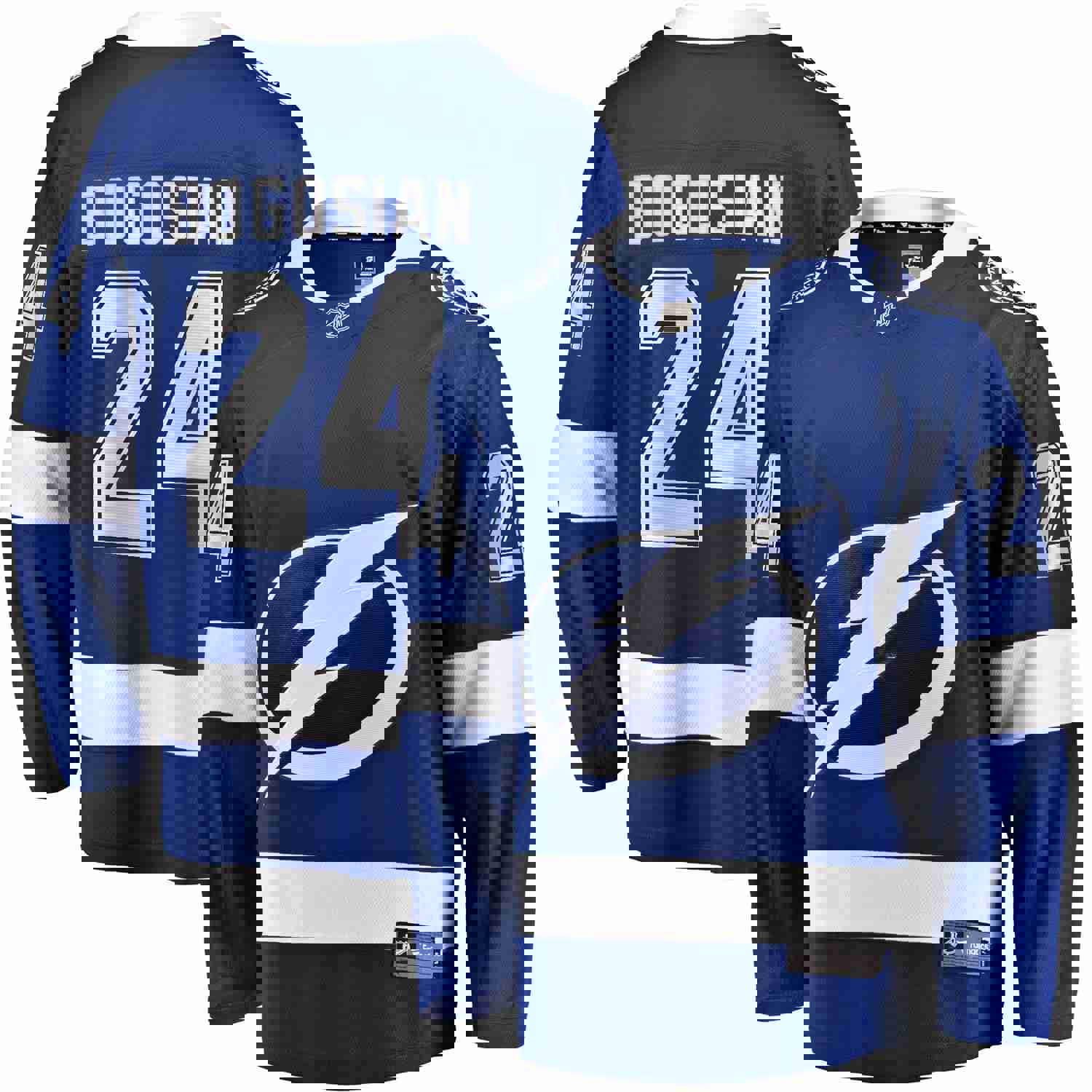 Zach Bogosian Tampa Bay Lightning Fanatics Branded Home Breakaway Player Jersey - Blue