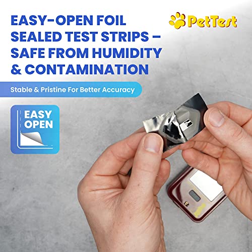 PetTest Glucose Monitoring System for Dogs & Cats - Complete Blood Sugar Test Kit