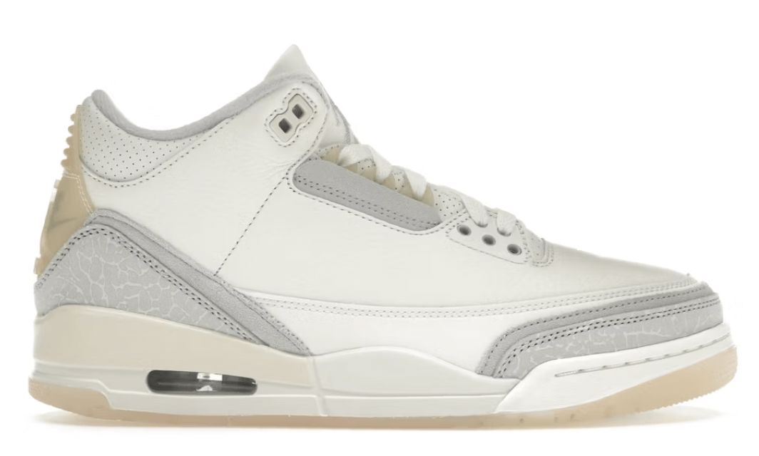 Air Jordan 3 Retro Craft Ivory Sneakers