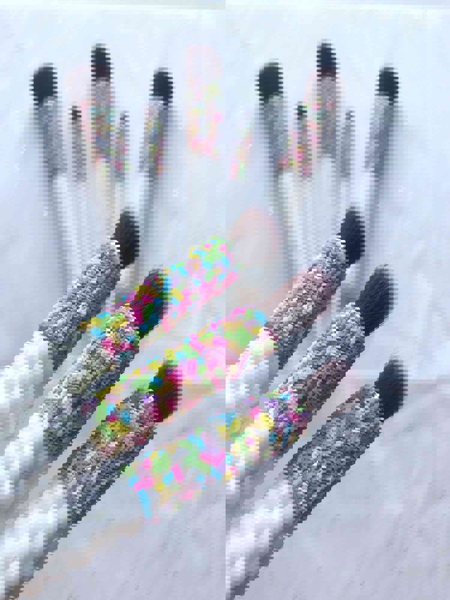 Sprinkles Make Up Brush Set - Bling Vanity Decor & Beauty Tools