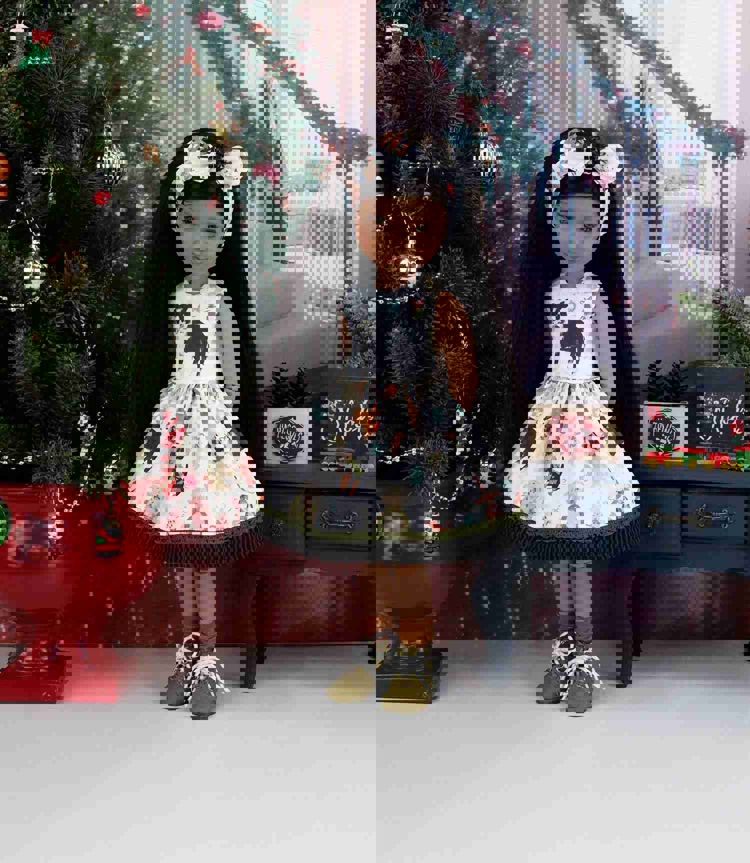 Happy Howlidays - Dress with Boots for Ruby Red Fashion Friends Doll