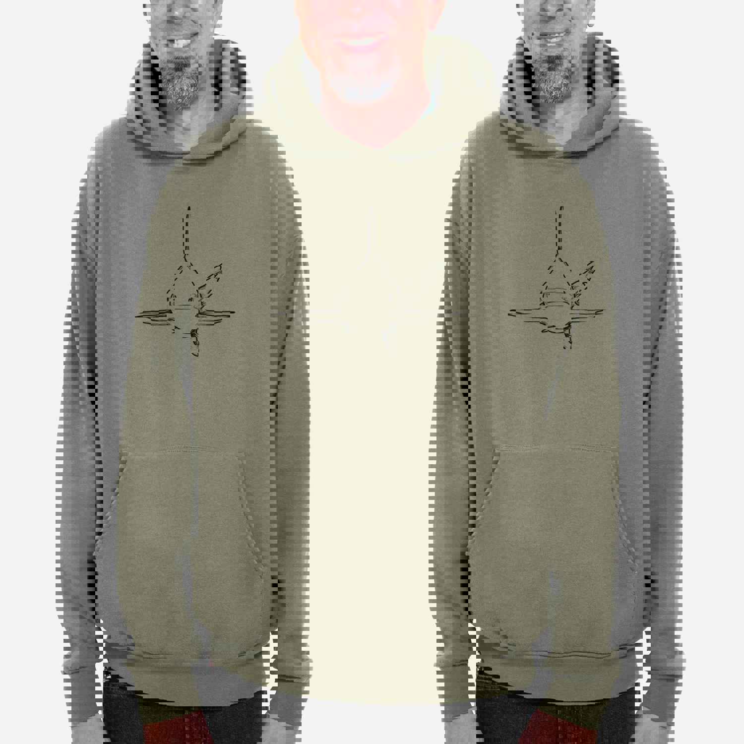 Silvertip Shark Front - Bodega Midweight Hoodie