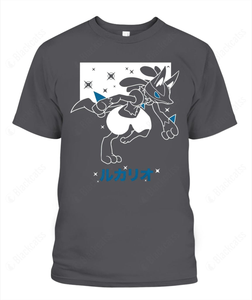 PKM Lucario Graphic Apparel - Unisex Classic Fit Cotton T-Shirt