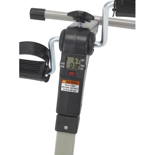 Drive Medical Deluxe Folding Exercise Peddler with Electronic Display, Black