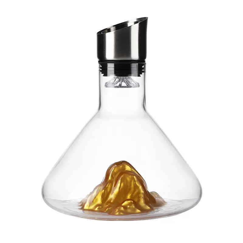 Iceberg Waterfall Wine Decanter - Elegant Kitchen Wine Accessory