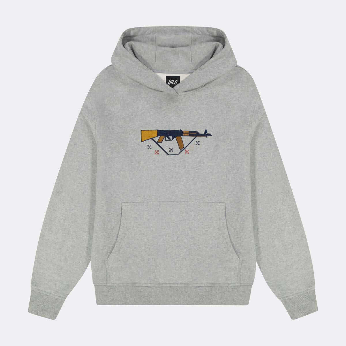 Qilo Tactical AK Embroidered Hoodie